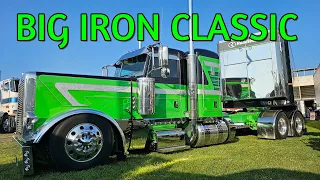 HUGE TRUCK SHOW!!!! Big Iron Classic 2023  - semi trucks - show trucks - working trucks