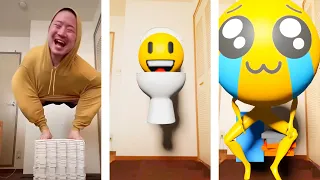 Mr.Emoji Funny Video 😂😂😂 |Skibidi Toilet  Animation Best TikTok Compilation June 2024 Part4