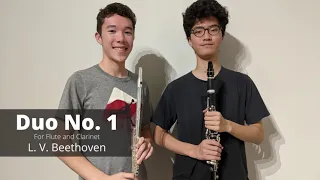 Duo No. 1 For Flute and Clarinet by Beethoven