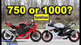 Get a 750cc or a 1000cc SUPERBIKE Motorcycle? | MotoVlog