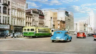 1930s - Richmond, VA & Charleston, SC in color  [60fps, Remastered] w/sound design added