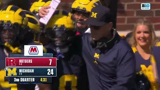 Michigan Highlights vs Rutgers 2023 - Rutgers Radio Call