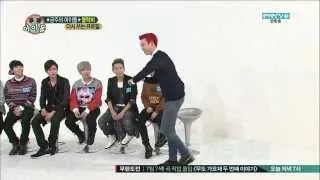 131023 Weekly Idol - P O dancing Sunmi's 24 Hours