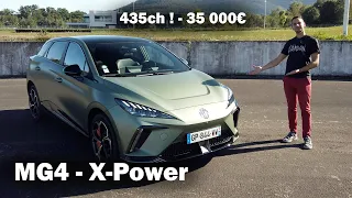 New MG4 X-Power! 435hp for only €35,000! Attention ! I tell you everything