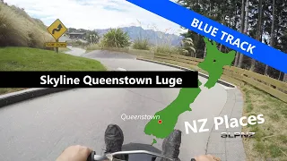 Skyline Queenstown Luge - Blue Track - Queenstown, New Zealand