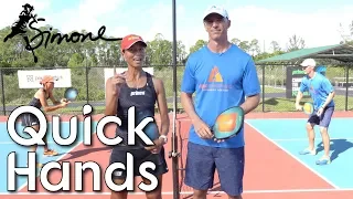 Coach Phil | How to get Quick Hands in Pickleball Volleys