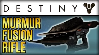 Destiny - Legendary "Murmur" EVOLVING Fusion Rifle EXPLAINED! (The Dark Below DLC)