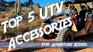 Must Have UTV Accessories - Top 5