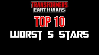 How to make the worst 5 stars in the game relevant again. Transformers Earth Wars