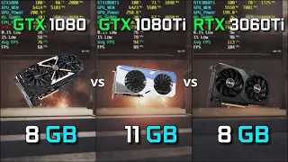 GTX1080 vs GTX1080Ti vs RTX3060Ti 게임 성능 비교! (오버워치, 배그, 로스트아크) with 라이젠 5600X
