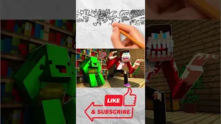 Drawing EDITION -Minecraft Animation Mikey Got a GIRLFRIEND Mikey pranks as JUMBO JOSH in Minecraft