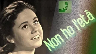 GIGLIOLA CINQUETTI: "NON HO L'ETÀ" Live  French TV 1965 (⬇️Testo ⬇️Lyrics*)