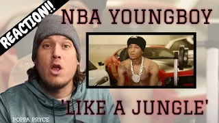 First Time Hearing NBA YOUNGBOY - LIKE A JUNGLE (OUT NUMBERED) REACTION! Using an Old School Beat!!