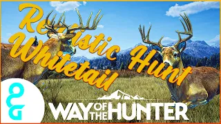 REALISTIC Whitetail Hunt! | WAY OF THE HUNTER