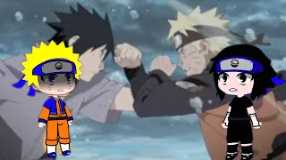 Sala do Naruto reagindo a Naruto vs Sasuke