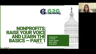 Nonprofits: Raise Your Voice & Learn the Basics – Part I