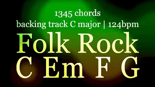 Folk Rock C Em F G 124bpm. Backing track. Play along and have fun!