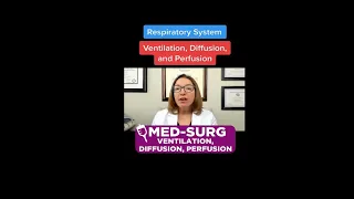 Ventilation, Diffusion, Perfusion: Medical-Surgical SHORT | @LevelUpRN