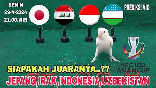 INDONESIA U-23,JEPANG U-23, UZBEKISTAN U-23,IRAK U-23 | PREDIKSI JUARA AFC CUP U-23 QATAR 2024 | VIO