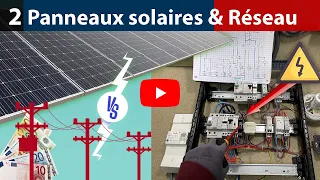 How to couple a solar panel with its electrical installation?