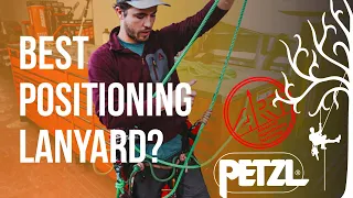 Positioning Lanyard basics | Gear Review | Petzl Zillon vs ART vs Wire Core, Hipstar Flex