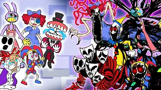 The Amazing Digital Circus, but ANIMATION COMPILATION!?!  Animation - FNF Speedpaint.