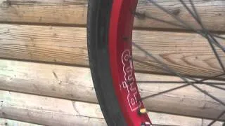 BMX Primo Balance Remix Cassette Rear Wheel 9 Tooth RED