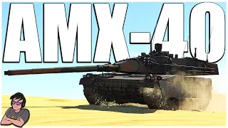 Barrel Busting Frenchman is BALANCED - AMX-40 - War Thunder