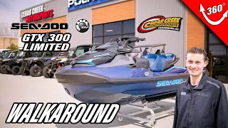 2024 Sea-Doo GTX™ Limited 300 Blue Abyss First Look Walkaround Review