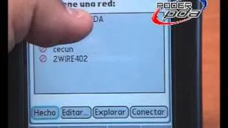 Palm Tx y como conectarse a una red WiFi