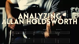 Allan Holdsworth Lesson - Pud Wud Chord Changes (Tutorial)