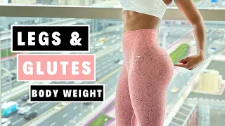 12 min legs and glutes hiit workout | bodyweight