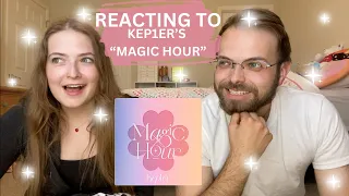 Reacting to Kep1er's 5th Mini Album "Magic Hour"