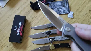 Review knife Skimen-TI – steel S35VN and titan