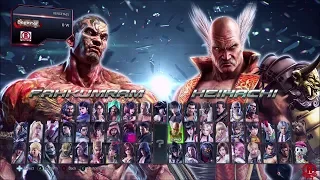 Tekken 7 Season 3 Updated Character Selection Screen With New DLC Fahkumram [1080p 60fps]