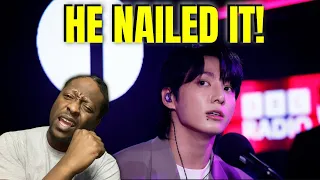 HIP HOP Fan REACTS To Jung Kook - 'Let There Be Love' in the Live Lounge