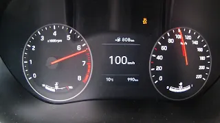 Hyundai i20 Elite 1.0 T-GDI 100 HP 0-100 km/h acceleration