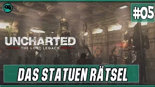 Das Statuen Rätsel | Uncharted - The Lost Legacy | Let's Play deutsch / german