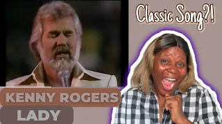 First Time Hearing Kenny Rogers -- Lady [[ Official Video Live ]] Reaction