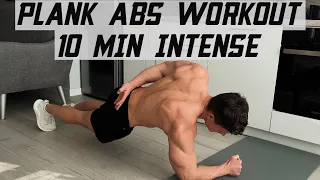 INTENSE 10 MINUTE PLANK WORKOUT - FOR FLAT LOVER AB AND STRONG BACK