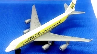 Twin aircraft toy from Global Link