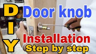 Door Knob Installation | DIY Door Knob  Installation | How to Install Door Knob | Door Knob |