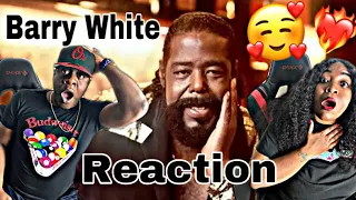 HE SOUNDS ROMANTIC!!!   BARRY WHITE - I'M GONNA LOVE YOU JUST A LITTLE BIT MORE BABY (REACTION)