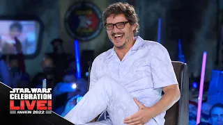 Pedro Pascal Takes the Stage at SWCA 2022 | Star Wars Celebration LIVE!