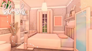 BLOXBURG: *no gamepass*  blush pastel house 23k l tour + speedbuild ♡