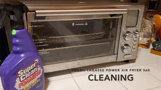CLEANING THE EMERIL LAGASSE POWER AIR FRYER 360 DUE TO EXCESSIVE SMOKING WHEN COOKING