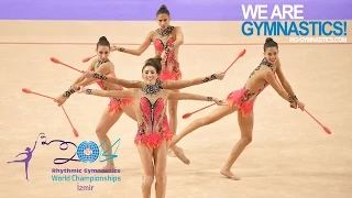 HIGHLIGHTS - 2014 Rhythmic Worlds, Izmir (TUR) - Groups 5 Clubs - We are Gymnastics!