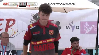 Aaron Gonzalez vs Jonathan Ould - Final del Campeonato de España Individual Juvenil (Santa Susana)