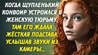 📗 Когда щупленький конвоир устроился в женскую тюрьму, там его ждала жёсткая подстава...