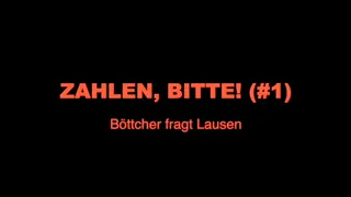 Zahlen, bitte ! F#1 Sven Böttcher befragt Tom Lausen.